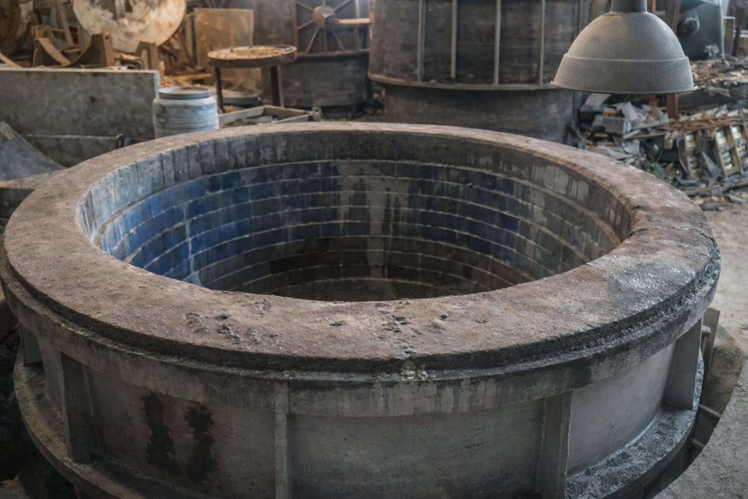 Steel ladle lining
